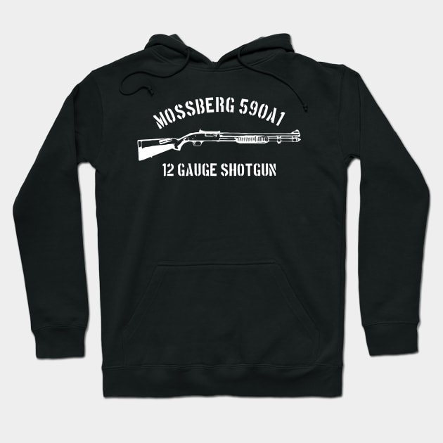 590 a1 12 sauge shotgun Hoodie by GREEN SOLDIER